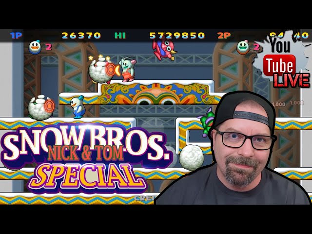 A New Snow Bros Arcade Game In 2025? Play Snow Bros. Nick & Tom