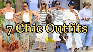 7 Chic Pinterest Inspired Outfits anyone can recreate with what you have in your wardrobe