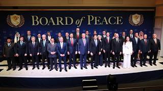 Trump tells Board of Peace meeting billions raised for Gaza