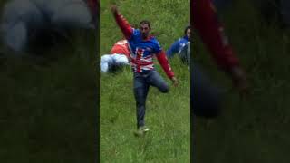 Thrills, Spills &amp; Epic Tumbles – Cheese Rolling Gone Wrong!😂🧀#CheeseRolling #cheeserolling
