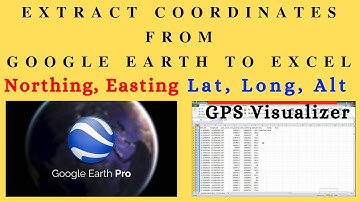 How to Extract Coordinates from Google Earth