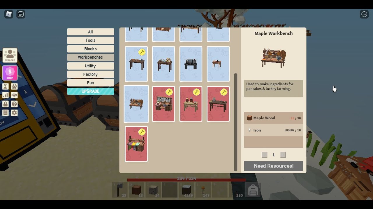 How To Get Maple Workbench? in Roblox Islands 🍁 [MAPLE ISLES!] YouTube