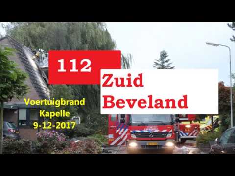 Voertuigbrand Ooststraat Kapelle 09-12-2017