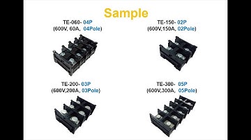 Din Rail Mounted Terminal Blocks -TE Series-SHINING E&E INDUSTRIAL CO , LTD