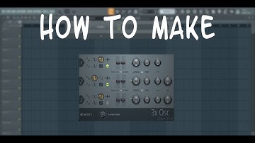 HOW TO MAKE A PLUCK IN.... ¡¡¡3XOSC!!!