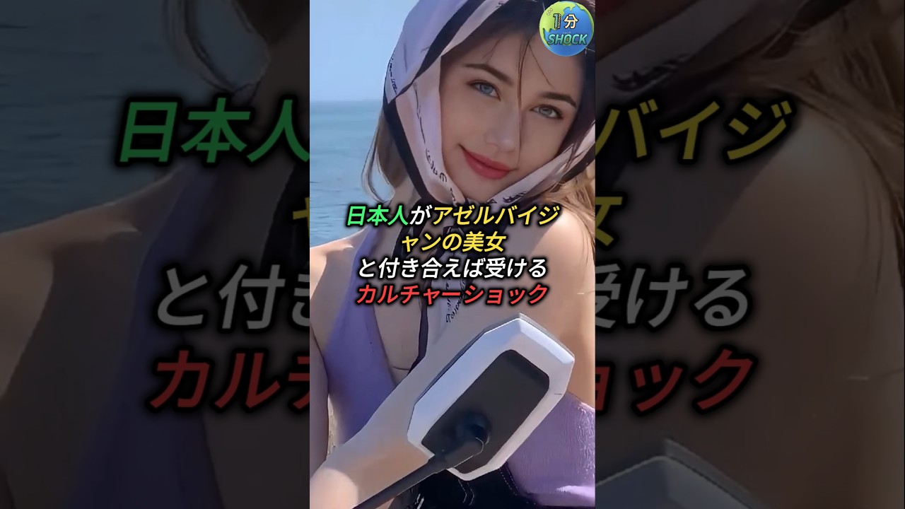 日本人がアゼルバイジャンの美女と付き合えば受けるカルチャーショック #shorts #日本人 #カルチャーショック #アゼルバイジャン