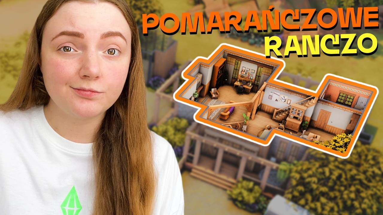 POMARAŃCZOWE RANCZO 🍊🤠 | The Sims 4 *speedbuild*