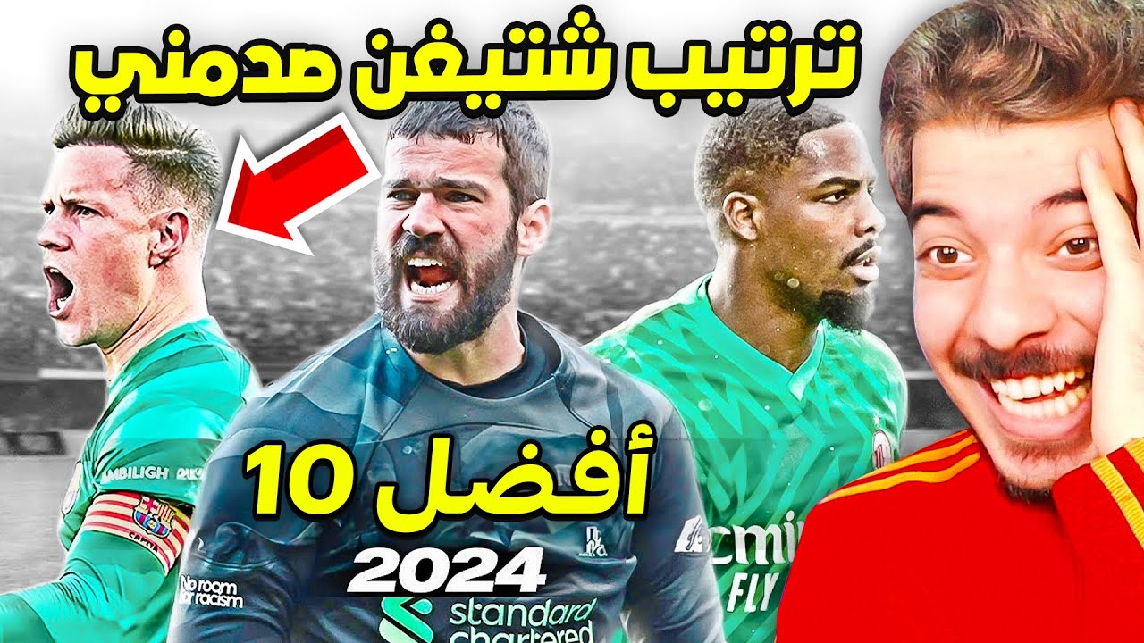 اقوى 10 حراس مرمى في العالم رسمياً 😨🔥
