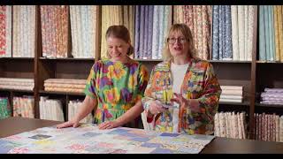 Quiltfolk Adventure Workshop—From London with Love—TRAILER