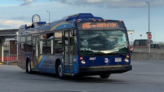 Teleport Bound 2022 Novabus LFS 8897 S46 Local Bus At St George Ferry