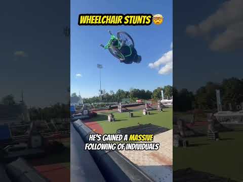 Wheelchair BACKFLIP! 🤯