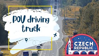 4K POV Driving Truck Czech Republic #34