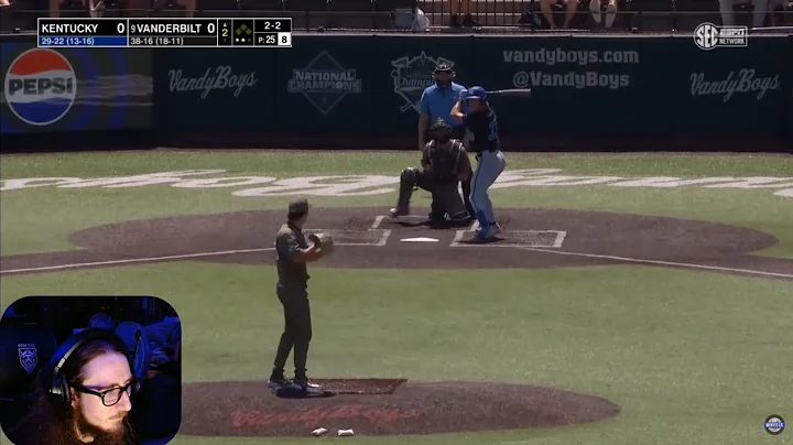 REACTING TO Kentucky vs #9 Vanderbilt (G3) | 2025 College Baseball Highlights