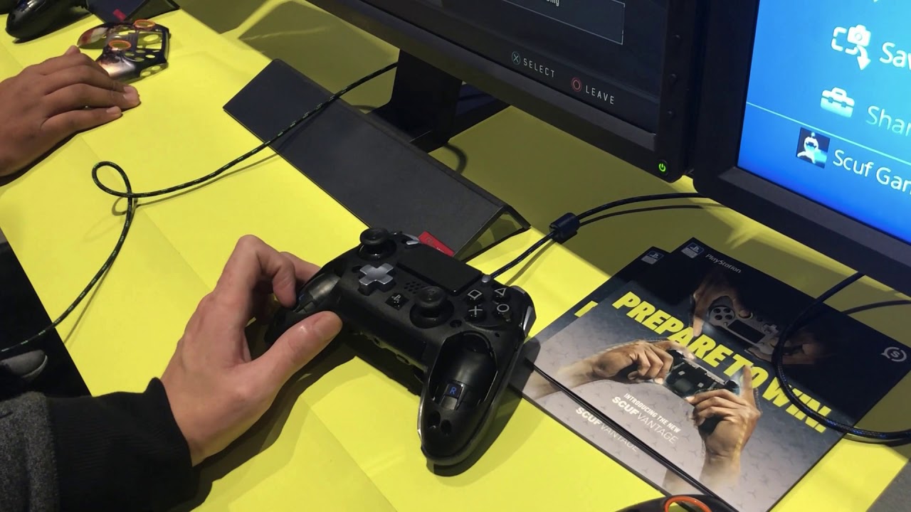 Scuf Vantage Ps4 Controller Live Depth Review At TwitchCon