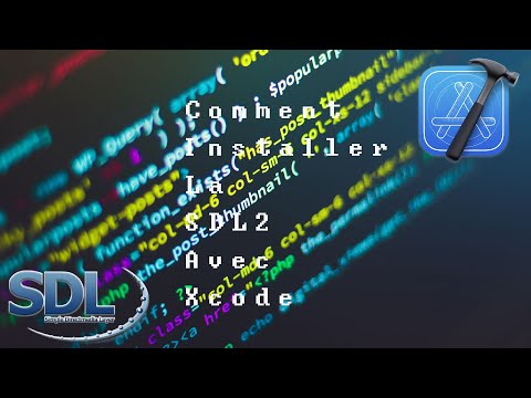 Comment installer la SDL2 avec Xcode