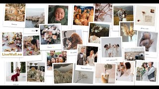 LiveWall📸 Tutorial for Login and Feed on a Mobile 📲