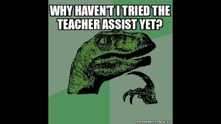 Teacher assist on Edpuzzle