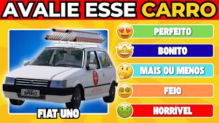 🚗 What do you think of this car? | Rate the cars 😍 | Detona Quiz Fiat Monte Seu Carro