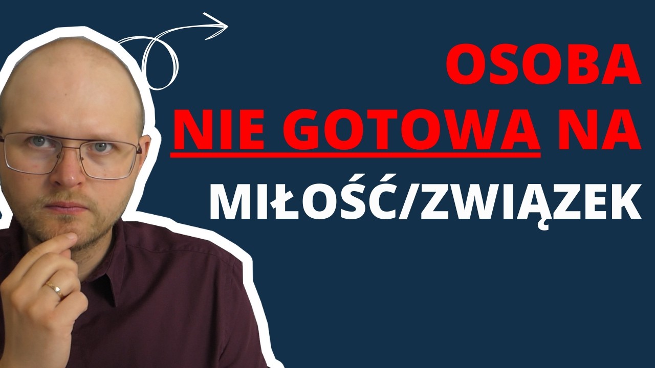 Uważaj, żeby nie zaangażować się w związek z osobą, która nie jest gotowa na prawdziwą relację!