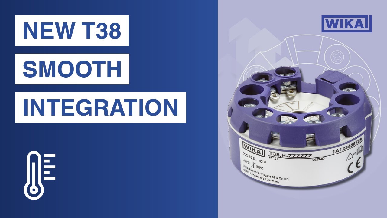 Discover our new temperature transmitter T38 | Smooth Integration