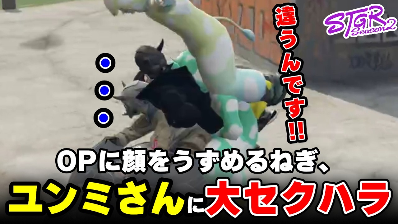 【ストグラ2】不慮の事故でユンミさんに大セクハラをしてしまうねぎ【三条ねぎ】【ハンタスマ】