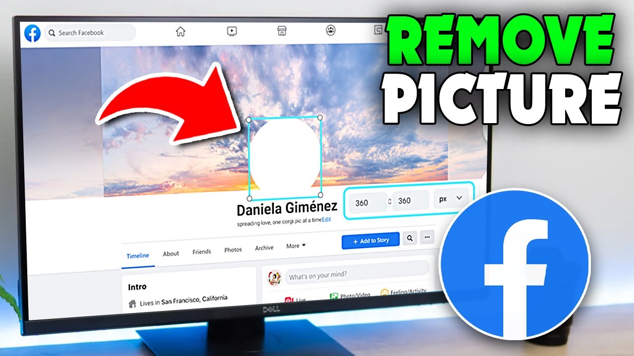 How to Remove Profile Picture on Facebook PC (2026)