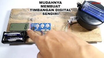 IDE KREATIF BIKIN TIMBANGAN DIGITAL SENDIRI