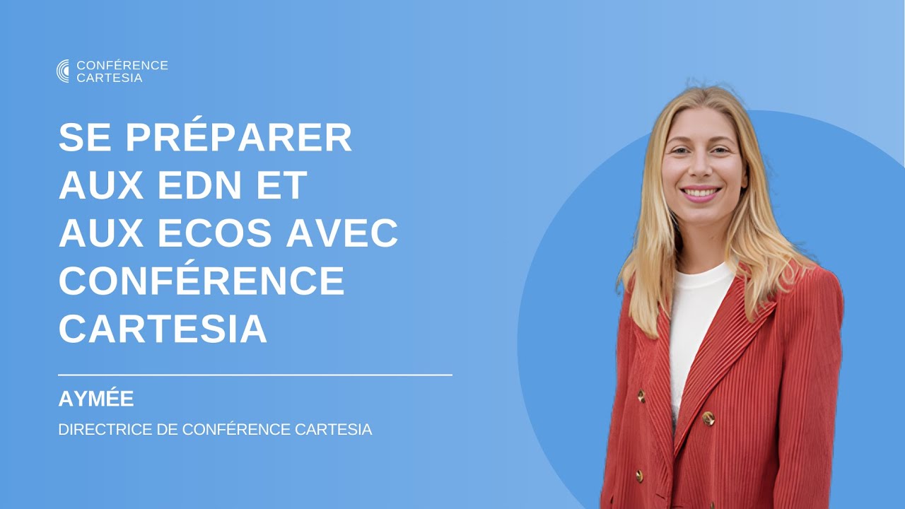 Se préparer aux EDN et aux ECOS avec Conférence Cartesia