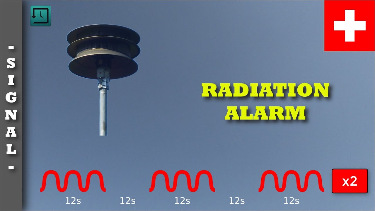 Former siren signal "RADIATION ALARM" (Switzerland 🇨🇭) | MSL-6