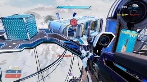 So I decided to try and hit a trickshot on splitgate and...