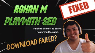 Failed To Connect To Server (FIXED) - ROHAN M PLAYWITH SEA (2020) screenshot 2