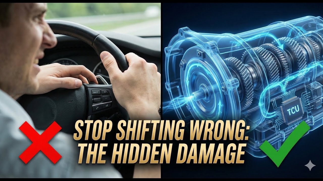 Stop Using Paddle Shifters Wrong: How Automatic Transmissions *Really* Think.