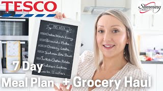 Grocery Haul & 7 Day Meal Plan  Healthy / Slimming World Meal Idea / Feed the Family