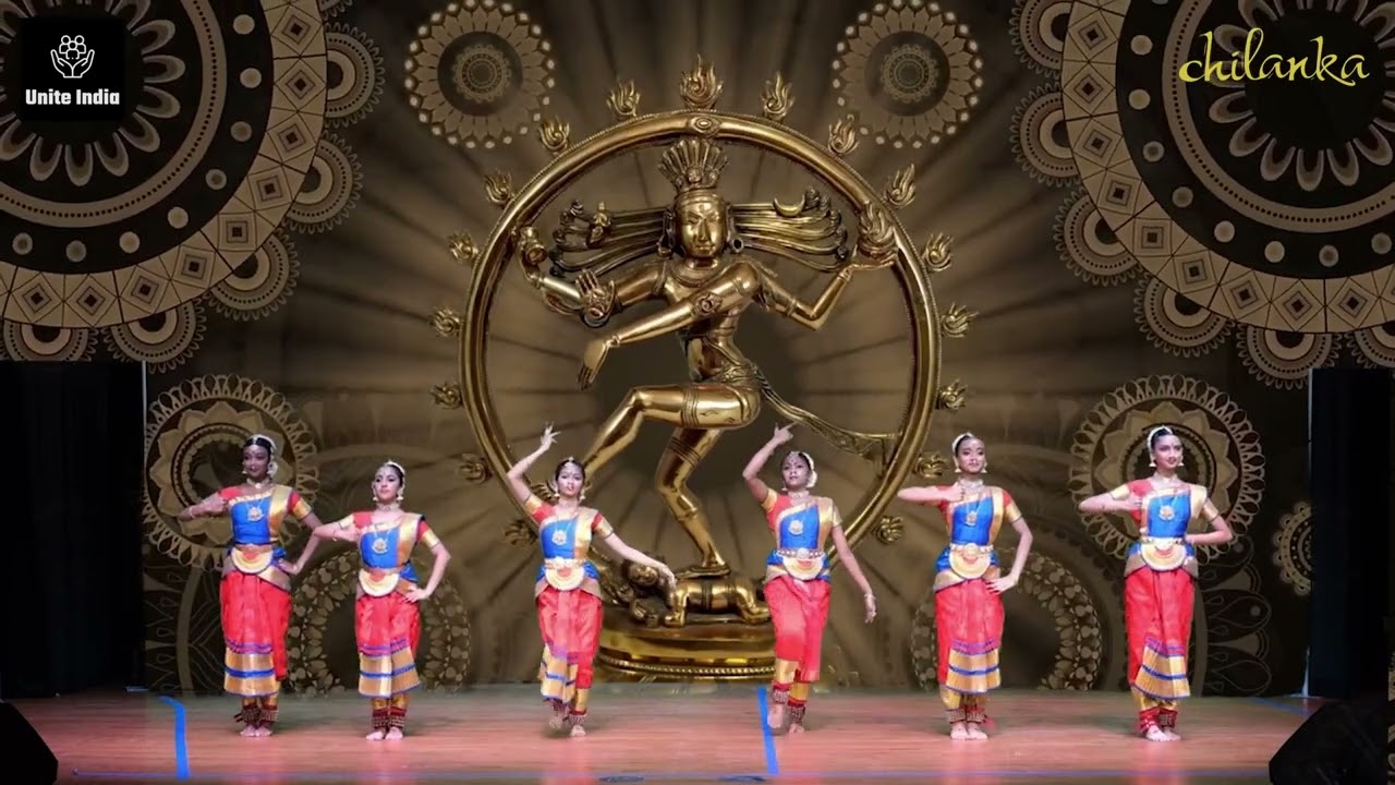 Indian classical dance performance ✨Beautiful stage performance l#stageshow#classicaldance#fyppppppp