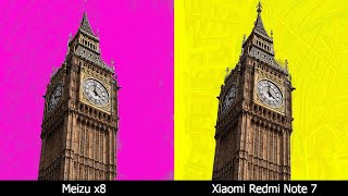 Meizu x8 vs Redmi Note 7 | Stock camera test | Тест стоковой камеры