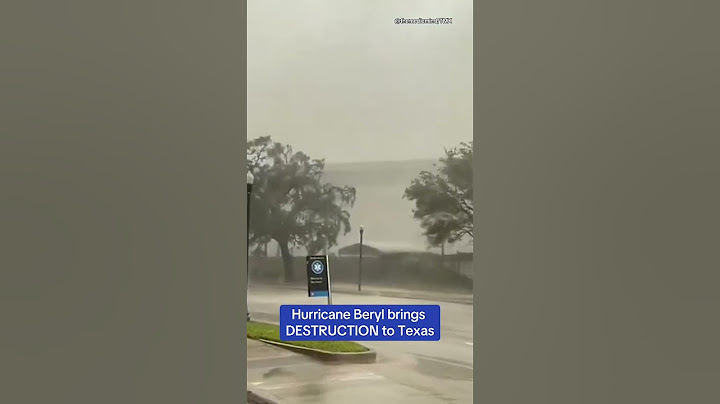 Hurricane Beryl brings DESTRUCTION to Texas
