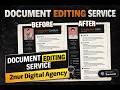 Professional Document Editing Service How to Edit Document on Photoshop #Document #Editing #Service