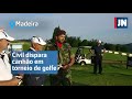 Civil dispara canhão em torneio de golfe na Madeira