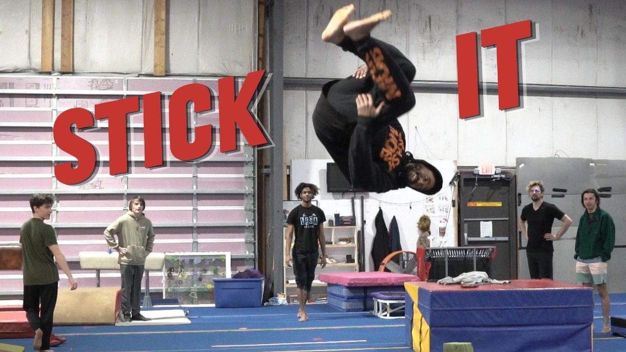 WE PLAYED A GAME OF STICK IT AND...