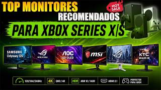 MONITORES RECOMENDADOS PARA XBOX SERIES S | X 2026