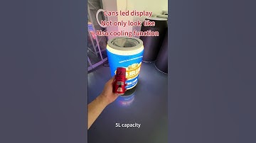 Cans led display with cooling Support 5G/Wi Fi multi screen synchronization #ledvdi #cansleddisplay