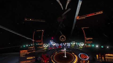 Elite Dangerous Brave Eagle pilot kills himself with mines xD
