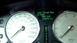 Chrysler 300c EVIC Hidden menu 05 Chrysler 300 Extended Hidden Evic Menu