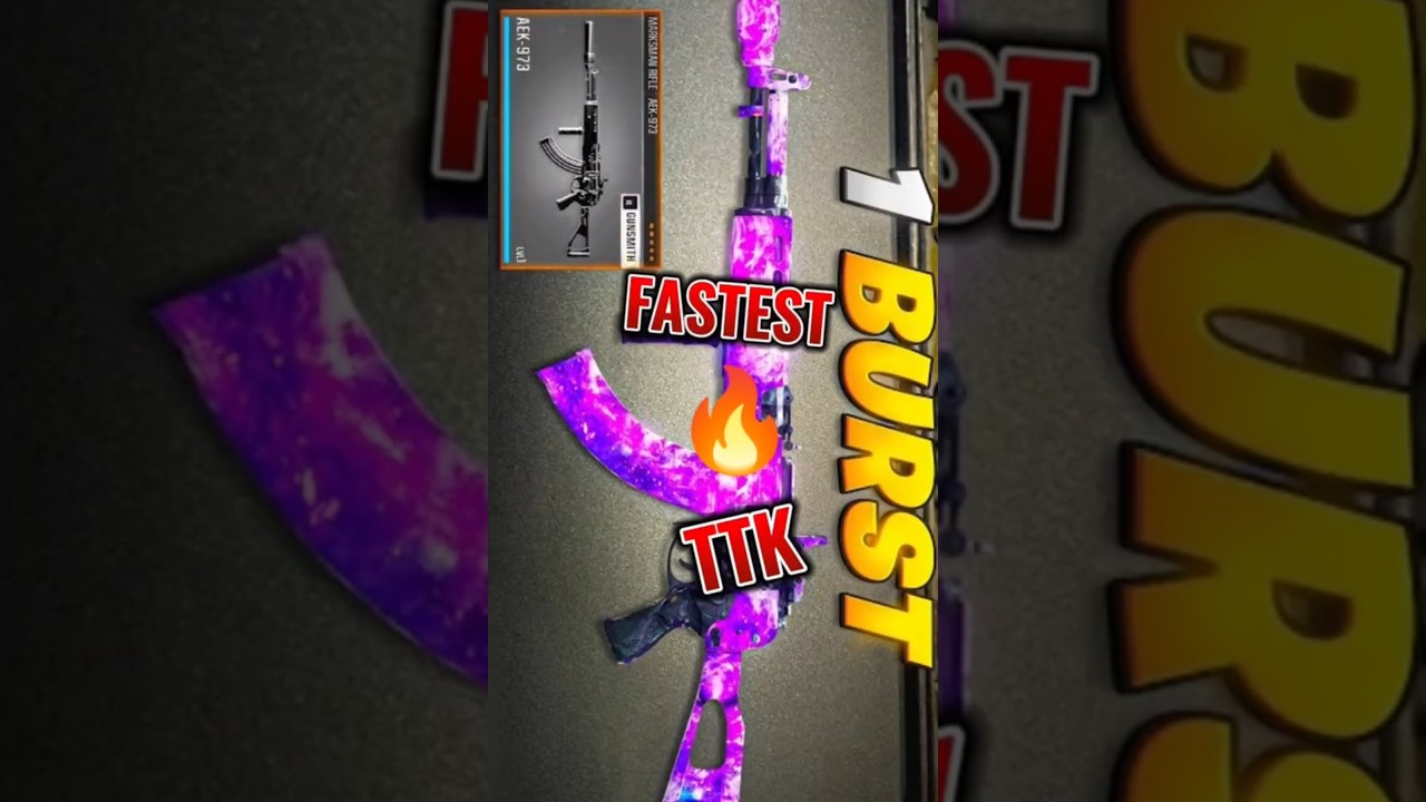 FASTEST TTK PRIMARY AND ABSOLUTE META WEAPON IN BO6. 