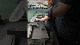 🔥 Where tradition meets technology! 🔨 Hand Hammering: Every strike by.... #Shorts