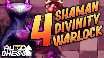 NEW OP Build! 4 Divinity 4 Shaman 4 Warlock! | Auto Chess Mobile | Zath Auto Chess 147