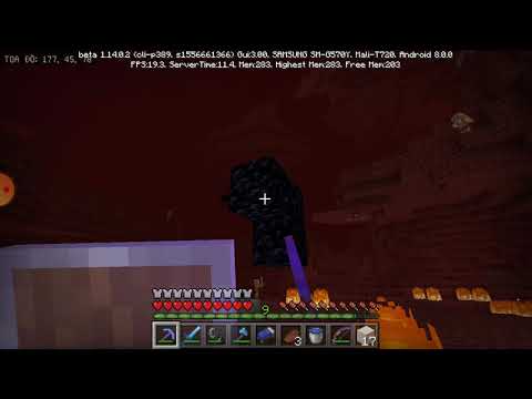Sinh tồn Minecraft 1.14|-Tập 6,tìm được đài địa ngục