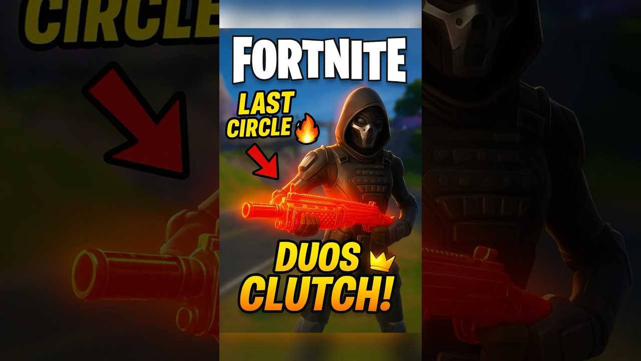Fortnite Duos Win 🔥 Heisted Breacher Shotgun Clutch!    