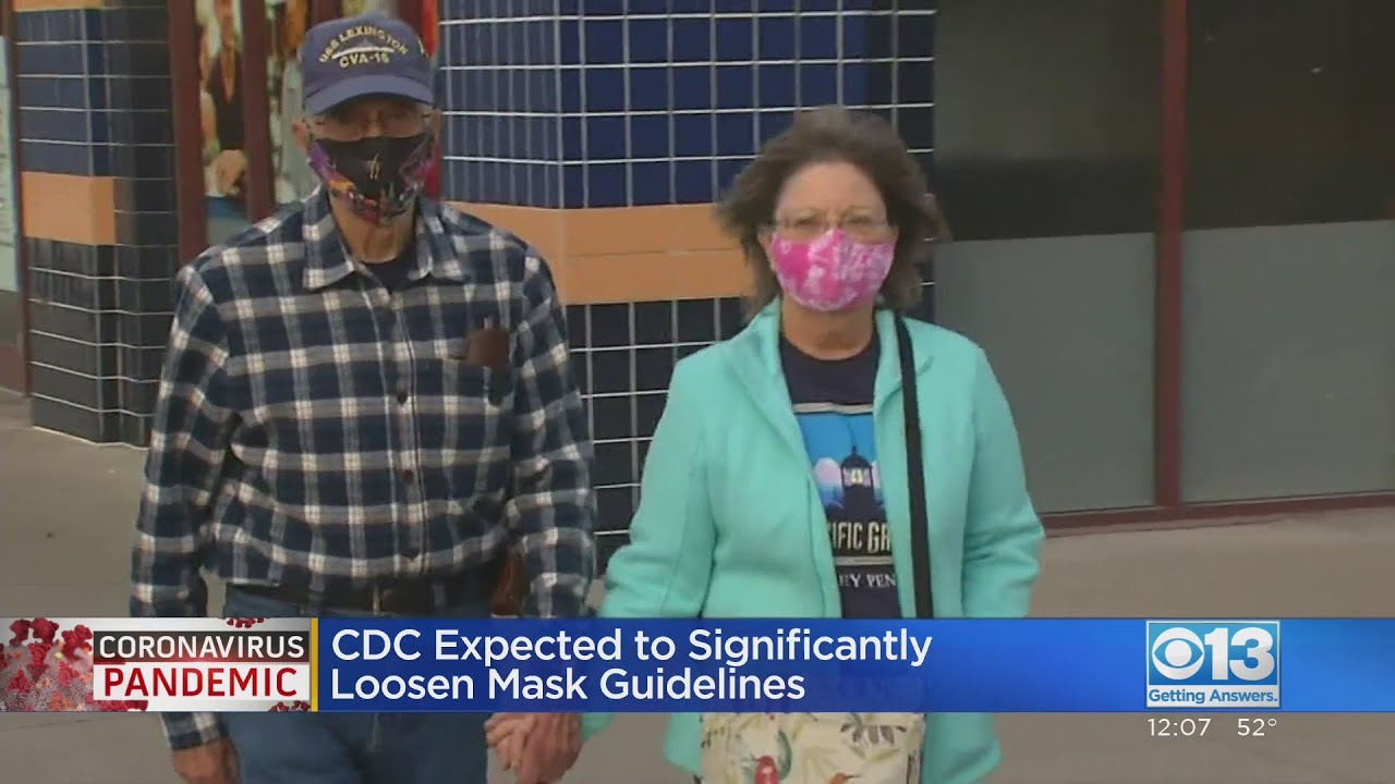 CDC Expected To Significantly Loosen Mask Guidelines