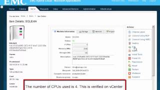SQL Server Elasticity on EMC Hybrid Cloud 2.5 with VMware